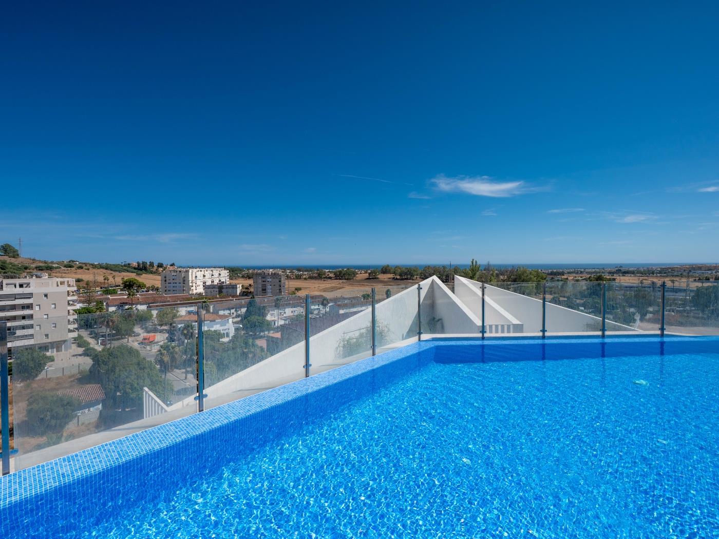 New Stylish Sunny Escape w/ Terrace & Pool image 4