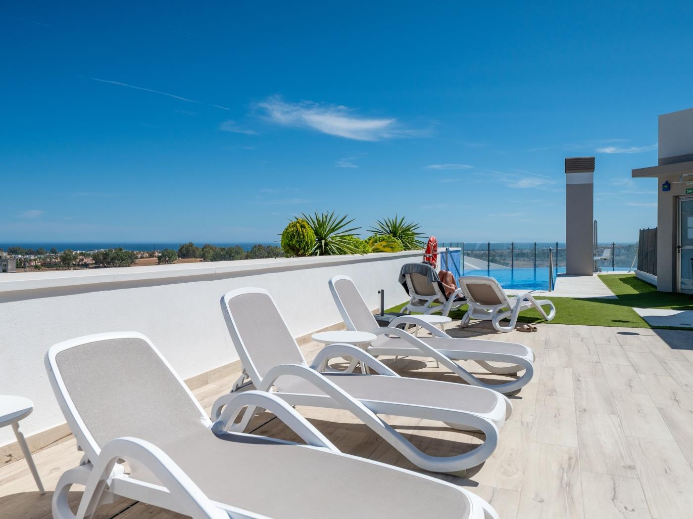 New Stylish Sunny Escape w/ Terrace & Pool image 7